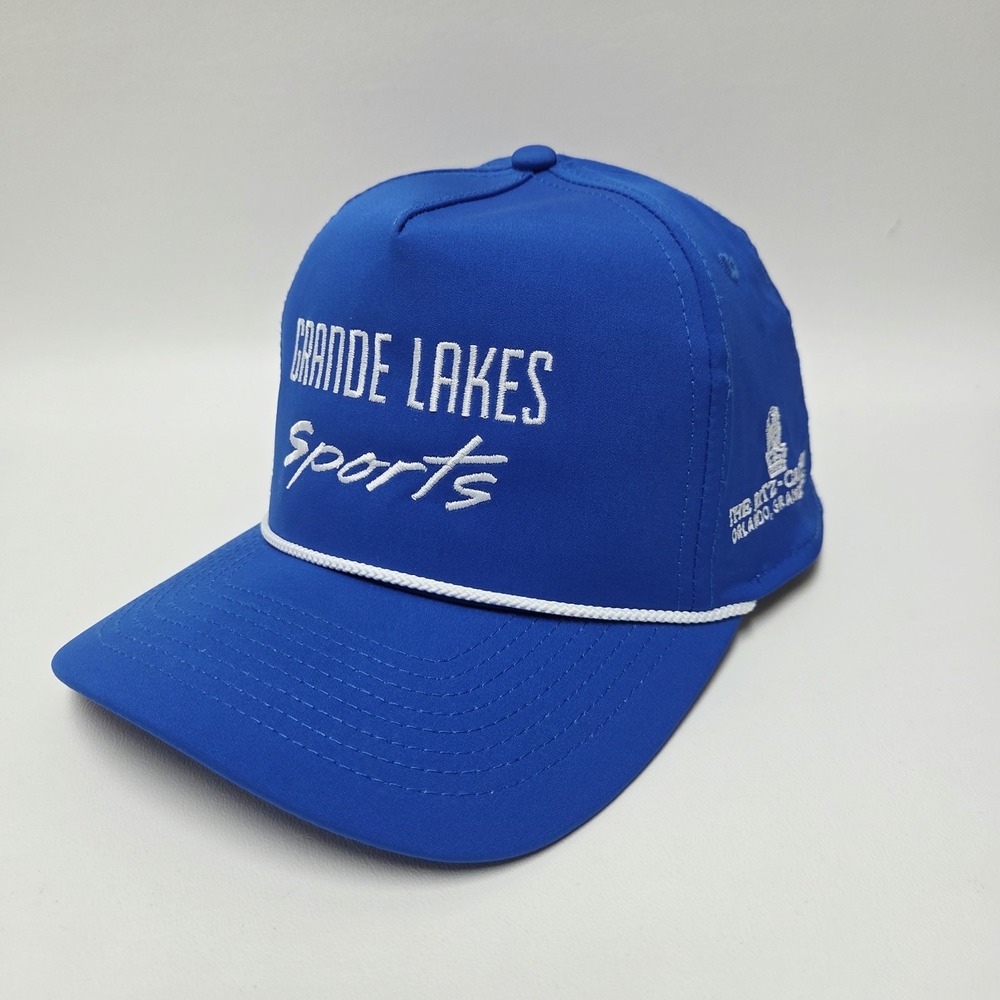 Ritz Carlton Orlando Grande Lakes Sports Imperial Rope Hat Cap Mens Adjustable